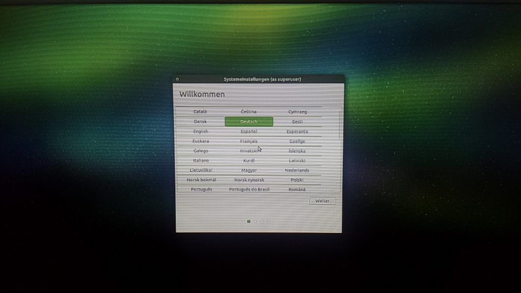 Screenshot Ubuntu MATE 15.04 Einrichtung Sprache