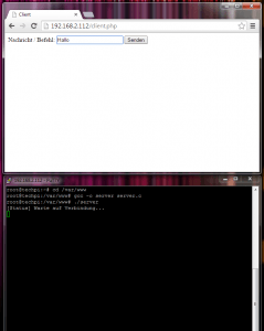 Screenshot SSH