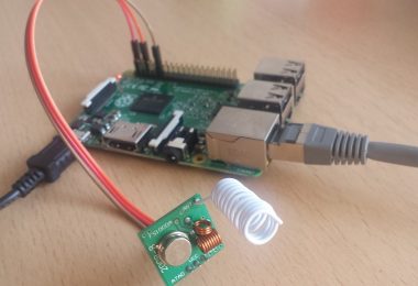 Raspberry Pi 2 mit 443 MHz Sender