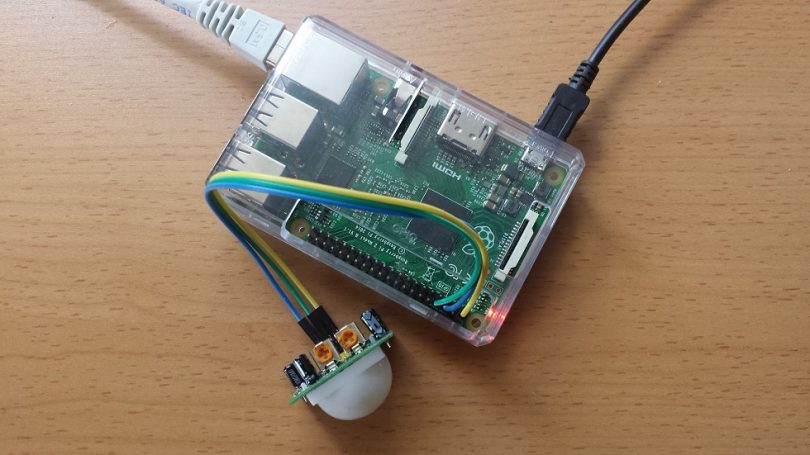 Raspberry Pi: PIR Bewegungsmelder ansteuern