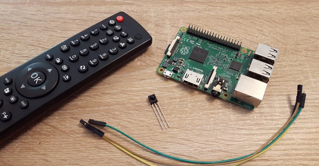 Raspberry Pi Infrarot Empfänger und Fernbedienung einrichten