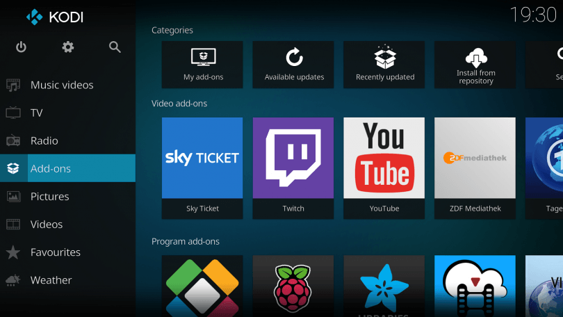 Raspberry Pi LibreELEC Kodi