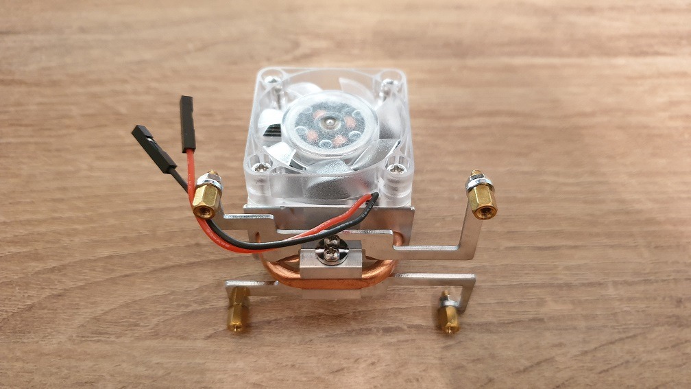 ICE Tower CPU Lüfter zusammengebaut