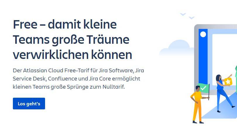 Atlassian Cloud Produkte kostenlos